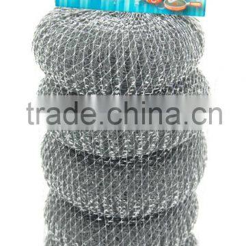 5pc 40g galvanized scourers floor cleaning ball