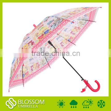 Rain market umbrella with logo print