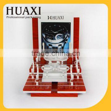 luxury countertop custom acrylic and wooden wrist watch display stand                        
                                                                                Supplier's Choice