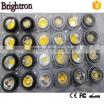 high quality light gu10 7w LED lamp spot light frame