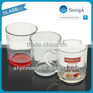 SH39 different sizes cappuccino glasses cup home handle cappuccino glasses mug cup with handle glasses