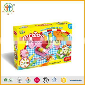 100 precent sately interlligent ice cream modeling plasticine clay play dough for kids