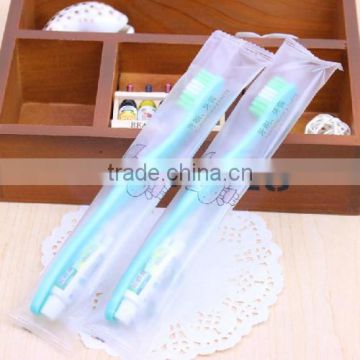 Cheap One Time Using Oral Hygiene Toothbrush With PE Bag Package