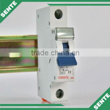 XMM7-63 c16 Electronic type Hot type MCB Circuit breaker