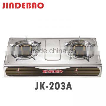 JK-203A 2 burner gas stove burner caps