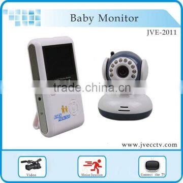 Digital Wireless Voice Control Baby Monitor Safety Vedio Camera DVR with Night Vision AV OUT 2011