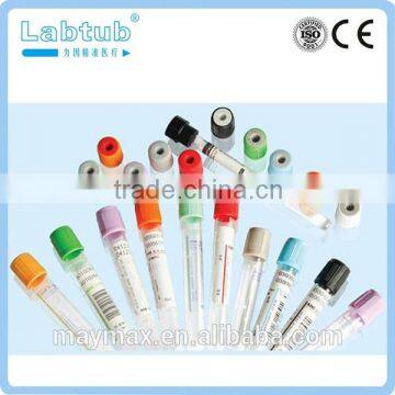 Vacuum blood collection tube (CE/ISO approved high quality vacutainer)