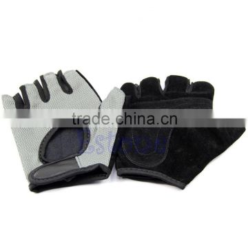 2016 custom half finger weight lifting glove