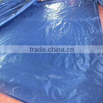 scaffolding cover tarpaulin PP plastic sheet sliver/blue triangle plastic waterproof anti-aging antioxidant factory directlysell