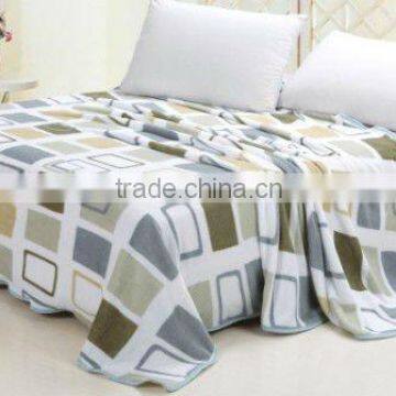 100% polyester coral fleece TV blanket