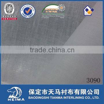 High Quality HDPE Coating Shirt Collar Fusing Interlining 100% Cotton photo-2