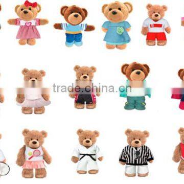 Cute Mini Character Plush Teddy Bear Doll As Gift And Premium