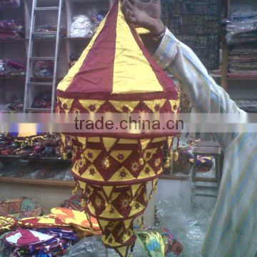 WHOLESALE LOT OF~DECORATIVE FABRIC LAMP-SHADE LANTERNS~SPECIALLY DESIGNED FOR WEDDING DECORATION