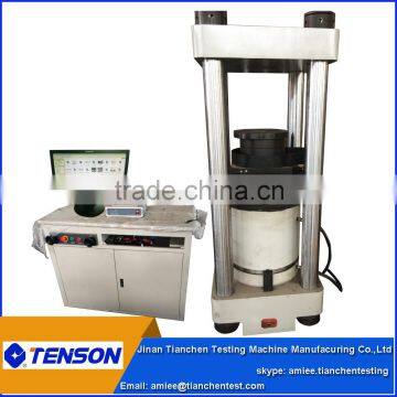 300T Building Material Compression Strength Testing Machine Electro Hydraulic Computerzied Type