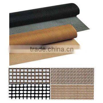 White coated fiberglass mesh cloth for cement