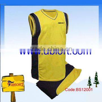 Best design yellow dri fit basketball jersey for women