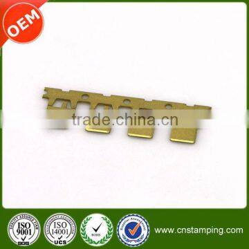 Small Brass Battery Terminal Parts Equiped With Computer