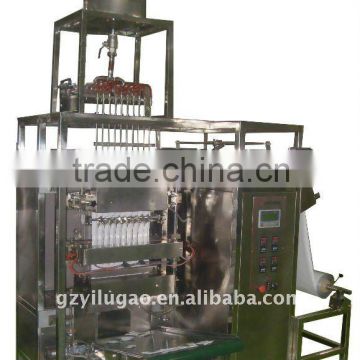 Four rows Liquid(Tomato paste) Packing Machine/chocolate paste machinery