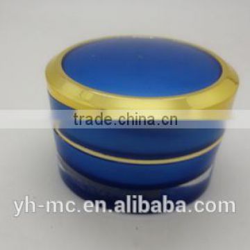 50g blue PMMA plastic jar for cream/50g Acrylic jar