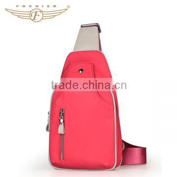 New design branded triangle shaped backpack