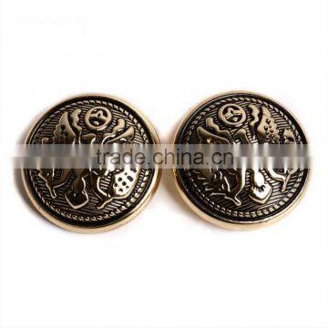 15mm,18mm,20mm,23mm,25mm Jean Jacket Metal Buttons For bag decoration