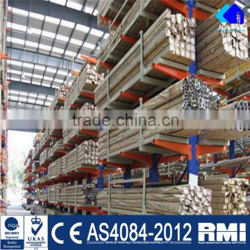 Jracking Adjustable Steel Pipe Cantilever Rack For Heavy Equipment