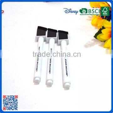 Promotional Non-toxic Body Whiteboard Thick Marker Pen With Eraser