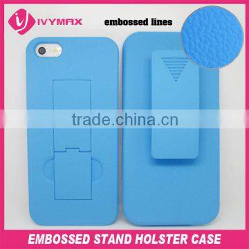 fashion accessory holster kickstand phone accessories for apple iphone 5 case