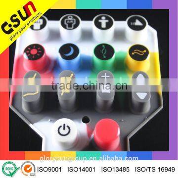 Superior Quality RoHS complied Numeric silicone rubber keypad