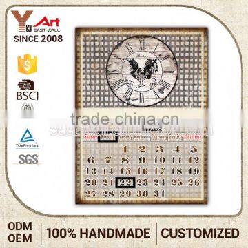 Discount Hot Quality Calendar Plaque Solaire Wrought Iron Metal Craft Tools