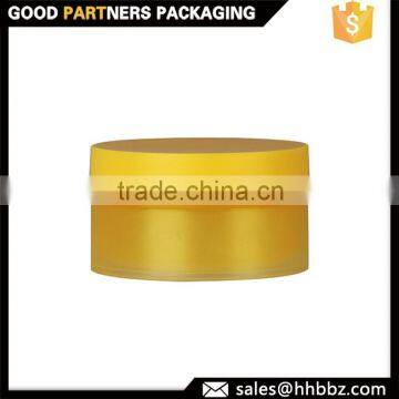 Good Partners Packaging factory sell round single wall plastic hair wax container 100g