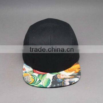 DESIGN YOUR OWN LOGO BLANK 5 PANEL HAT CUSTOM OEM HAT