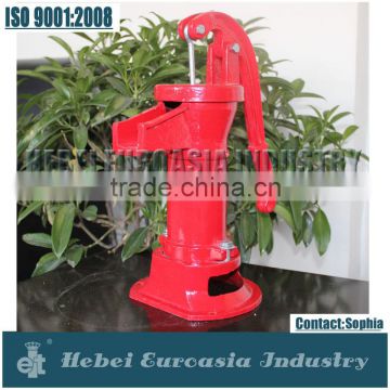 Hand Operated Cast Iron Water Hand Pump for Garden Decorative