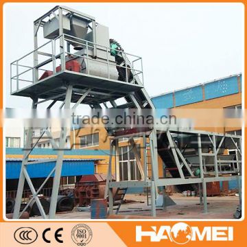 Easy to operate portable concrete admixture mixing plant