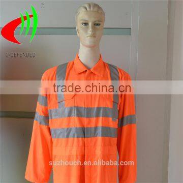 safty workwear reflective clothing with polyester cotton fabric,en471