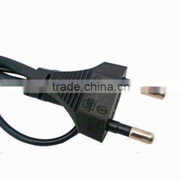 ac power cord for tv Brazil 2 pin power cord Stripped 4.8 Plug W-53