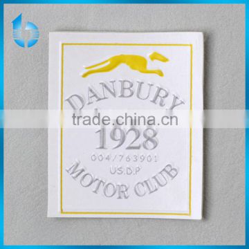 factory with EU BSCI passed inspection report custom leather patch club uniform