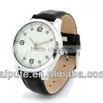 2013 hottest good quality & cheap in price pc21s MOVT leather branded watches for men /women