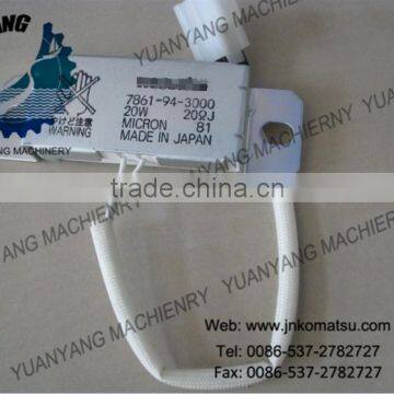 Excavator PC180 genuine parts resistor 7861-94-3000