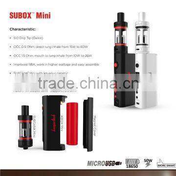 2015 Newest Launched Kangertech Electronic Cigarette Subox Mini Starter Kit for High End