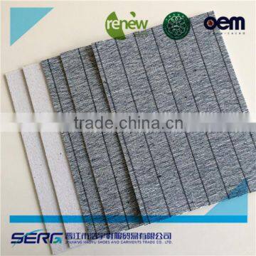 China Shoes Striped Insole Board Manufacturers