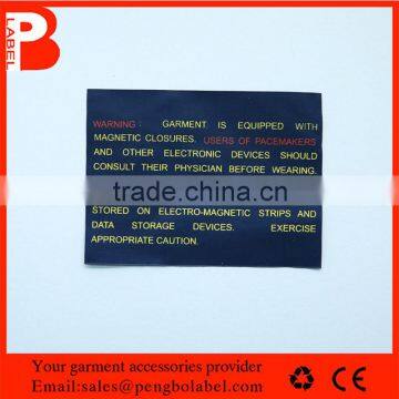 Custom Standard Clothing Woven Label With Size photo-4