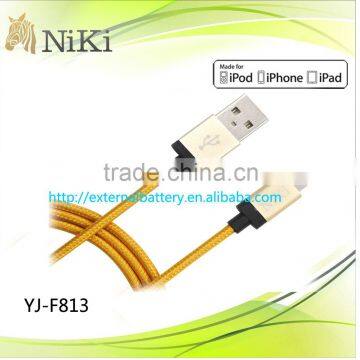 MFi approved manufacturer for lightn usb cable for iphone 6 plus