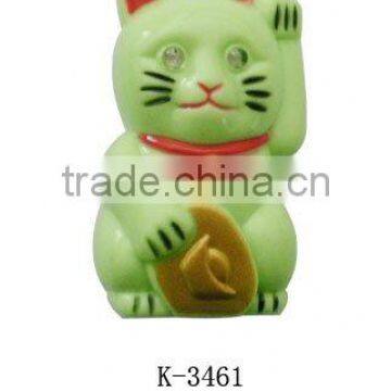 Cat shape key chain for promotion