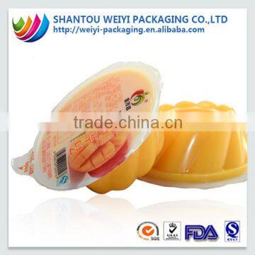 Customized plastic cup sealing film for bubble tea, jelly cup sealing roll film