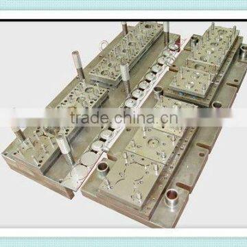 Stamping die mould for auto exhaust system or auto vent-pipe components