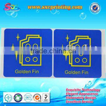 Factory direct supply sticker for car , car number plate stickers