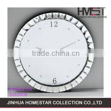 New coming china supplier decorative mirror wall clocks