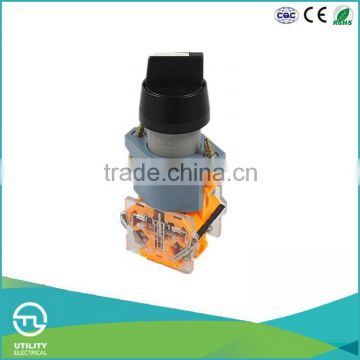 UTL Best Trading Products Self-Locking Short Handle Turn Button Mechanical Push Button Switch