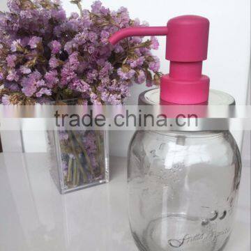 MZ-latest bathroom design fashion lotion pump body lotion bottle with glass bottle